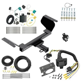 Trailer Hitch w/ 7-Way RV Wiring For 18-24 Chevrolet Equinox Gasoline, Excluding Premier Class 3 2" Receiver