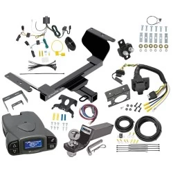 Trailer Hitch Tow Package Prodigy P3 Brake Control For 18-25 GMC Terrain Gasoline, w/o Factory Tow PKG w/ 7-Way RV Wiring 2" Drop Mount 2" Ball Class 3 2" Receiver Draw-Tite Tekonsha