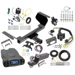 Trailer Hitch Tow Package Prodigy P3 Brake Control For 18-25 GMC Terrain 18-26 Chevy Equinox Gasoline w/ 7-Way RV Wiring 2" Drop Mount 2" Ball Class 3 2" Receiver Draw-Tite Tekonsha