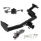 Tow Package For 20-22 Hyundai Palisade KIA Telluride Trailer Hitch w/ Wiring 2" Drop Mount 2" Ball 2" Receiver