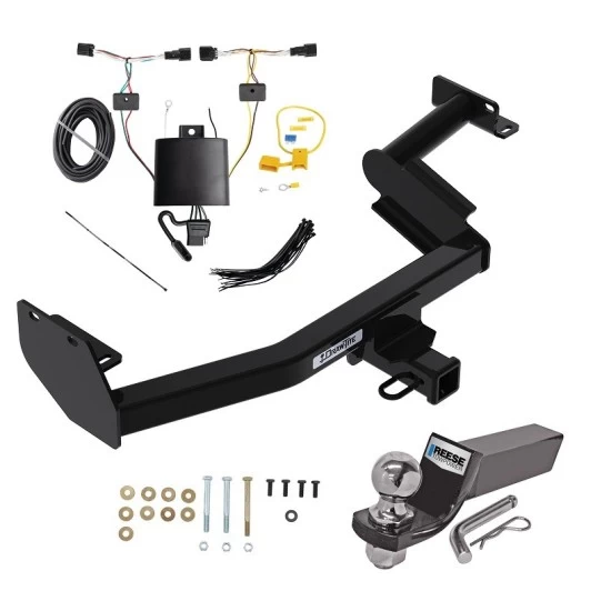 Trailer Tow Hitch For 23-25 Hyundai Palisade All Models Complete Package w/ Wiring and 2" Ball