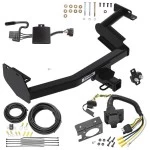 Trailer Hitch w/ 7-Way RV Wiring For 20-22 Hyundai Palisade KIA Telluride Class 3 2" Receiver