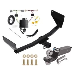 Trailer Tow Hitch For 21-24 Toyota Venza All Models Complete Package w/ Wiring and 2" Ball