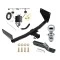 Trailer Tow Hitch For 21-24 Toyota Venza All Models Class 3 2" Receiver Complete Package w/ Wiring and 1-7/8" Ball