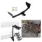 Trailer Hitch w/ 4 Bike Rack For 21-24 Toyota Venza Approved for Recreational & Offroad Use Carrier for Adult Woman or Child Bicycles Foldable