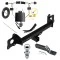 Trailer Tow Hitch For 21-23 Tesla Y Class 3 2" Receiver Complete Package w/ Wiring and 1-7/8" Ball Trailer Tow Hitch For 21-23 Tesla Y Class 3 2" Receiver Complete Package w/ Wiring and 1-7/8" Ball