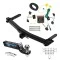 Class 4 7.5K Tow Package For 11-13 Dodge Durango All Models Trailer Hitch w/ Wiring 2" Drop Mount 2" Ball 2" Receiver