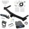 Class 4 7.5K Trailer Hitch Tow Package Prodigy P3 Brake Control For 14-26 Dodge Durango All Models w/ 7-Way RV Wiring 2" Drop Mount 2" Ball 2" Receiver Draw-Tite Tekonsha