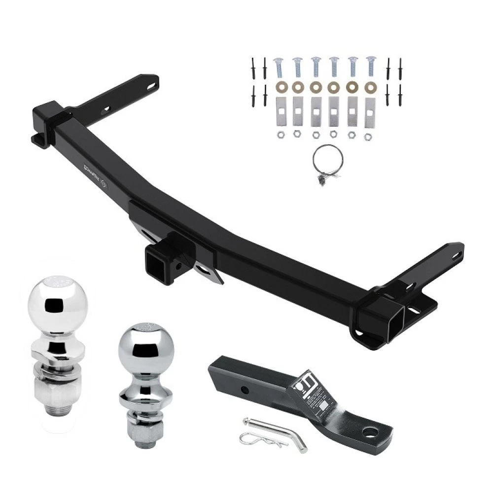 Trailer Tow Hitch For 11-22 Dodge Durango Jeep Grand Cherokee 2022 WK Old Body Style w/ 1-7/8" and 2" Ball