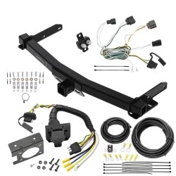 Trailer Hitch w/ 7-Way RV Wiring For 11-13 Jeep Grand Cherokee Class 4 2" Receiver