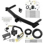 Trailer Hitch w/ 7-Way RV Wiring For 14-21 Jeep Grand Cherokee 22-22 WK Class 4 2" Receiver