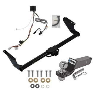 Tow Package For 21-27 Toyota Sienna All Models Trailer Hitch w/ Wiring 2" Drop Mount 2" Ball 2" Receiver