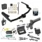 For 2014-2019 Toyota Highlander Trailer Hitch Tow PKG w/ 4-Flat Wiring + Dual Adjustable Drop Rise Ball Ball Mount 2" & 2-5/16" Trailer Balls + Wiring Bracket + Hitch Cover + Dual Hitch & Coupler Locks + Wiring Tester + Ball Lube + Elect