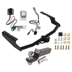 Tow Package For 20-26 Toyota Highlander Trailer Hitch w/ Wiring 2" Drop Mount 2" Ball 2" Receiver