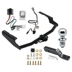 Trailer Tow Hitch For 20-26 Toyota Highlander w/ Wiring Harness Kit and 1-7/8" Ball