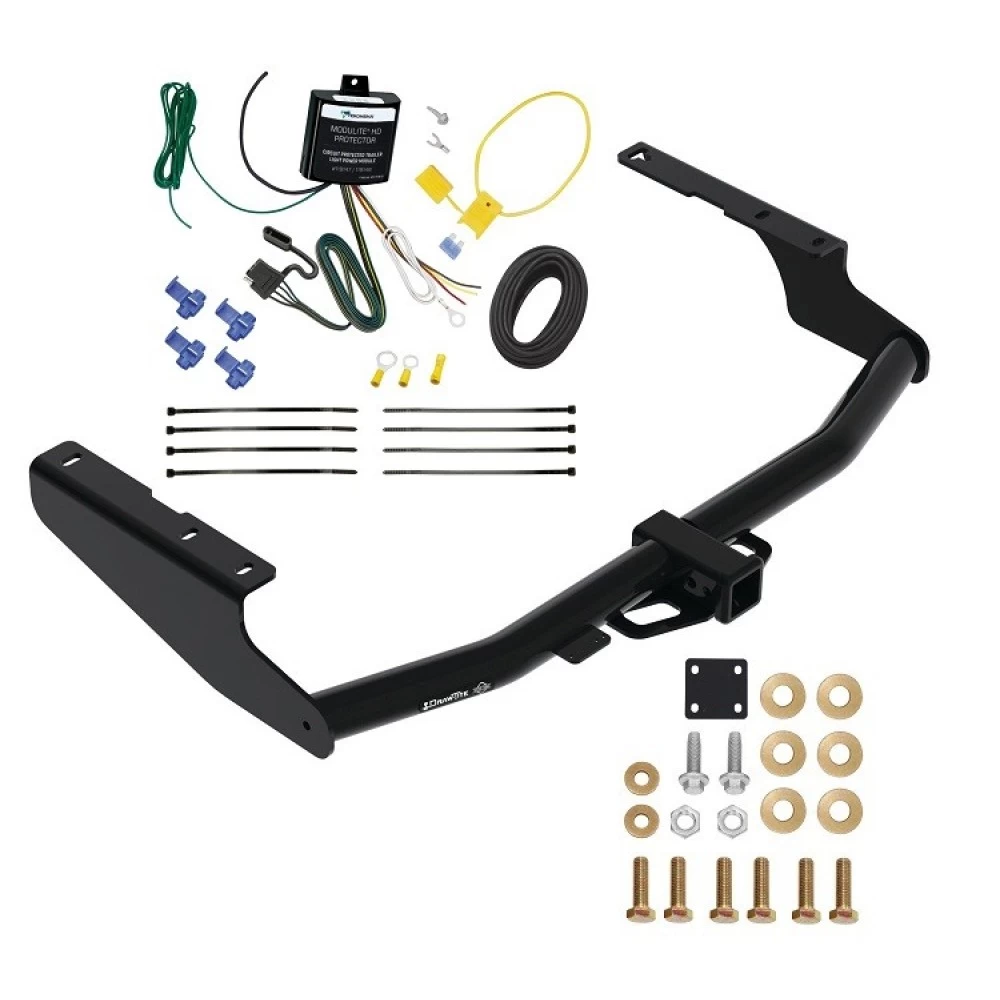 Trailer Tow Hitch For 18-22 Lexus RX350L w/o Factory Tow PKG 2" Receiver w/ Wiring Harness Kit