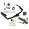 Trailer Tow Hitch For 18-22 Lexus RX350L w/o Factory Tow PKG Deluxe Package Wiring 2" Ball Mount and Lock