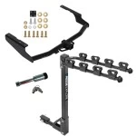 For 2020-2023 Toyota Highlander Trailer Hitch kit by: Draw-Tite For 2020-2023 Toyota Highlander Trailer Hitch Tow PKG w/ 4 Bike Carrier Rack + Hitch Lock (Excludes: w/Twin-Tip Exhaust Models) By Draw-Tite