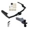 For 2020-2023 Toyota Highlander Trailer Hitch Tow PKG w/ Dual Ball Ball Mount 1-7/8" & 2" Trailer Balls + Pin/Clip (Excludes: w/Twin-Tip Exhaust Models) By Draw-Tite