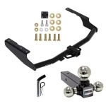 For 2014-2019 Toyota Highlander Trailer Hitch Tow PKG w/ Triple Ball Ball Mount 1-7/8" & 2" & 2-5/16" Trailer Balls + Pin/Clip By Draw-Tite