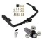 For 2020-2023 Toyota Highlander Trailer Hitch Tow PKG w/ Triple Ball Ball Mount 1-7/8" & 2" & 2-5/16" Trailer Balls + Pin/Clip (Excludes: w/Twin-Tip Exhaust Models) By Draw-Tite