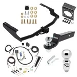 For 2014-2019 Toyota Highlander Trailer Hitch Tow PKG w/ 7-Way RV Wiring + 2" & 2-5/16" Ball + Drop Mount By Draw-Tite