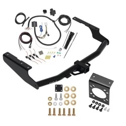 Trailer Hitch w/ 7-Way RV Wiring For 14-19 Toyota Highlander Class 4 2" Receiver