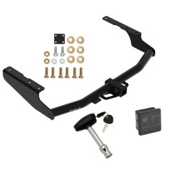 Trailer Tow Hitch For 14-26 Toyota Highlander 18-22 Lexus RX350L 2" Receiver w/ Security Lock Pin Key