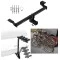 Trailer Hitch w/ 4 Bike Rack For 20-23 Ford Escape 21-23 Lincoln Corsair Except Plug-In-Hybrid Approved for Recreational & Offroad Use Carrier for Adult Woman or Child Bicycles Foldable