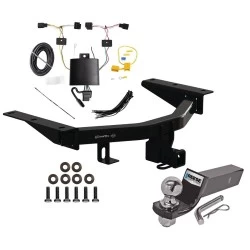 Trailer Tow Hitch For 22-27 Acura MDX All Models Class 4 Complete Package w/ Wiring and 2" Ball