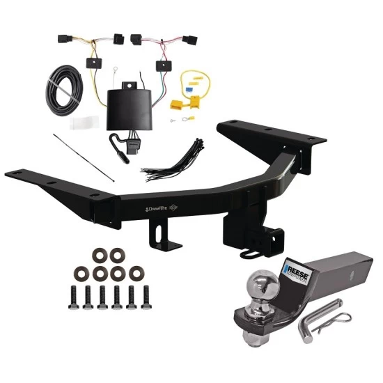 Trailer Tow Hitch For 22-27 Acura MDX All Models Class 4 Complete Package w/ Wiring and 2" Ball