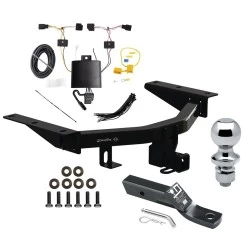 Trailer Tow Hitch For 22-27 Acura MDX All Models Class 4 Complete Package w/ Wiring and 1-7/8" Ball