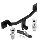 Trailer Tow Hitch For 21-23 Buick Envision 2" Receiver Class 3 w/ 1-7/8" and 2" Ball