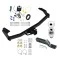 Trailer Tow Hitch For 21-24 Mercedes-Benz GLA250 Complete Package w/ Wiring and 2" Ball