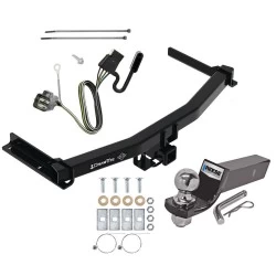 Trailer Tow Hitch For 20-26 Cadillac XT6 All Models Complete Package w/ Wiring and 2" Ball