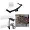 Trailer Hitch w/ 4 Bike Rack For 20-26 Cadillac XT6 Approved for Recreational & Offroad Use Carrier for Adult Woman or Child Bicycles Foldable