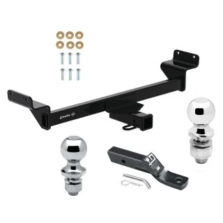 Trailer Tow Hitch For 22-24 Hyundai Tucson 23-24 KIA Sportage 2" Receiver Class 3 w/ 1-7/8" and 2" Ball