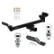 Trailer Tow Hitch For 22-24 Hyundai Tucson 23-24 KIA Sportage 2" Receiver Class 3 w/ 1-7/8" and 2" Ball