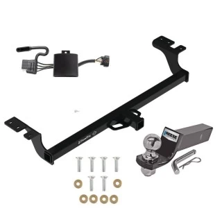 Trailer Tow Hitch For 22-24 KIA Carnival All Models Complete Package w/ Wiring and 2" Ball
