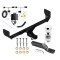Custom Fit Trailer Hitch Wiring Harness (Plug & Play) 2" Drop Ball-Mount w/ Pin/Clip 2" Chrome Ball Installation Hardware Installation Instructions 76513 118851 23 63845 Draw-Tite Trailer Tow Hitch 21-23 Genesis GV80 Complete Package Wiring Trailer Tow Hitch For 21-24 Genesis GV80 Complete Package w/ Wiring and 2" Ball