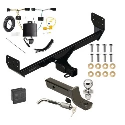 Trailer Tow Hitch For 21-26 Genesis GV80 All Models Deluxe Package Wiring 2" Ball Mount and Lock