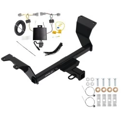 Trailer Tow Hitch For 18-24 Nissan Kicks All Models w/ Plug & Play Wiring Kit Class 3 2" Receiver Draw-Tite