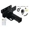 Trailer Tow Hitch For 21-27 Ford Bronco w/o LED Taillights w/ Plug & Play Wiring Kit Class 3 2" Receiver Draw-Tite
