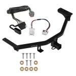Trailer Hitch w/ Wiring For 22-23 Nissan Pathfinder 2022 Infiniti QX60 Class 4 2" Tow Receiver Draw-Tite Tekonsha