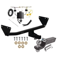 Trailer Tow Hitch For 22-27 Mitsubishi Outlander Complete Package w/ Wiring and 2" Ball