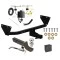 Trailer Tow Hitch For 22-23 Mitsubishi Outlander Deluxe Package Wiring 2" Ball Mount and Lock