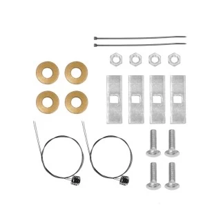 Trailer Tow Hitch For 19-24 Lexus UX250h All Models Complete Package w/ Wiring and 2" Ball