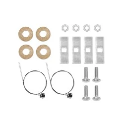 Trailer Tow Hitch Hardware Fastener Kit For 18-24 VW Tiguan 2" Towing Receiver Class 3
