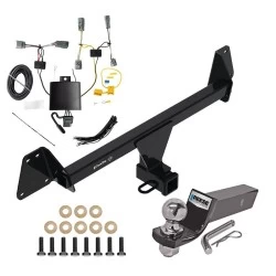 Trailer Tow Hitch For 22-25 Toyota Corolla Cross w/o LED Taillights Complete Package w/ Wiring and 2" Ball