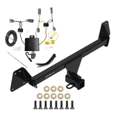 Trailer Tow Hitch For 22-25 Toyota Corolla Cross w/o LED Taillights w/ Plug & Play Wiring Kit 2" Receiver Draw-Tite